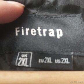 Bunda čierna zn. Firetrap XXL podšitá prechodná - 9