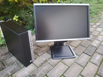 PC HP EliteDesk 800 G3 so 4jadrom i5 a LCD .. TOP cena - 9