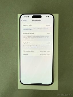 iPhone 15 Pro Max 512 GB Natural Titanium - 9