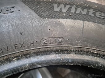 235/60 r18 zimné 4 ks HANKOOK dezén 4,5 - 4,2 mm DOT2019 - 9