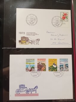 Album Švajčiarsko FDC - 9