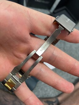 LUXUSNE HODINKY TAG HEUER AQUARACER CALIBRE 5 18kZLATY BEZEL - 9