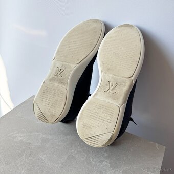 Originál LOUIS VUITTON pánske modré navy tenisky topánky - 9
