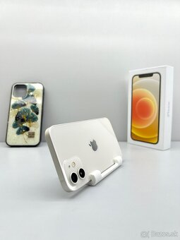 iPhone 12 WHITE 128GB TOP STAV NOVÁ BATÉRIA - 9