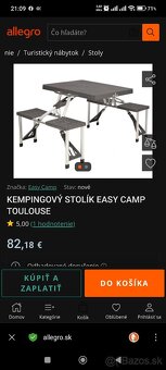 Kempingovy stôl - 9
