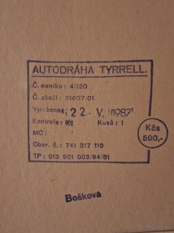 Autodráha Ites Tyrrell - 9