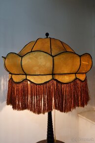 Secesná krásna podlahová lampa - 9