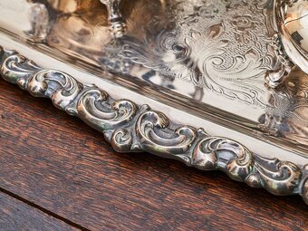 Kávový a čajový servis Oneida Heirloom – Venetian Scroll - 9