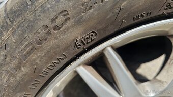 Elektróny 5x100 a letné pneu 195/55 R15 - 9