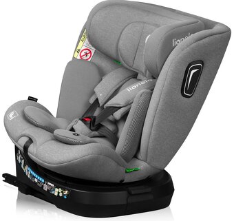 Luxusná Autosedačka I-SIZE (40-150) / 0-36 kg otočná 360 stu - 9