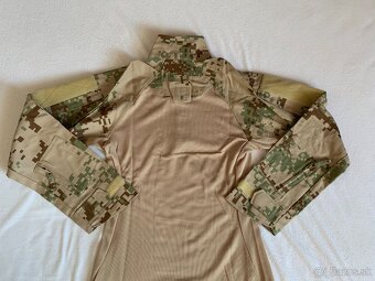 Taktické tričko combat púštne vzor digital - 9
