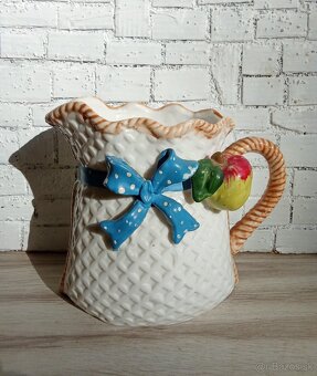 Trojsúprava s motívom ovocia na čaj - 9