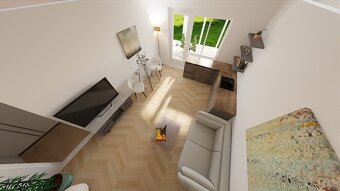 2 izb. byt s možnosťou zmeny dispozície na 3 izb. byt - 9