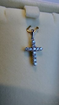 Luxusný diamantovy prívesok z 18k zlata - 9