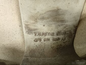 Alu disky/pneumatiky R17 Volkswagen Audi Seat Škoda - 9