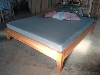 Dubová posteľ bez čela Vilma - 9