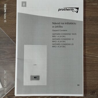 Plynový kondenzačny kotol Protherm - 9
