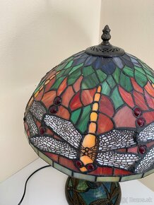 Stolná lampa Tiffany – Vážky - 9
