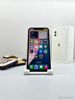 iPhone 11 WHITE NOVÁ BATÉRIA 100%+ CUTE KRYTY - 9