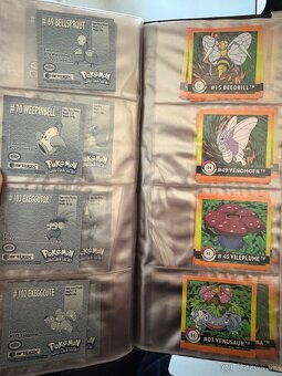 POKÉMON 1999 FIRST EDITION stickers GOLD, SILVER, COMMON - 9