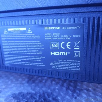 Tv led smart Hisense 43(108) - 9