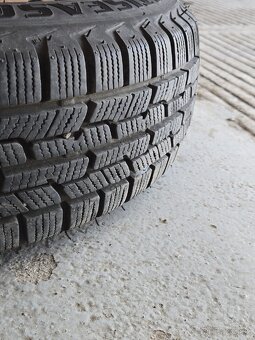 Plechové disky 5x100 + celoročne pneu 155/80r13 - 9