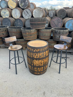 VELKÉ ORIGINALNÍ BAROVÉ SUDY (DUBOVÉ) PO RENOVACI - 9