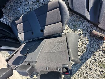 Sedačky bmw f25 x3 kompletne polokožené sedadla - 9