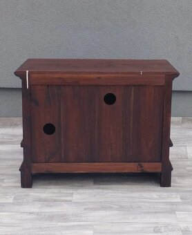 Komoda starožitná teaková. - 9