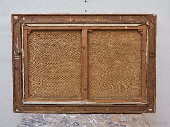 Zimná krajina s chalúpkou - 9