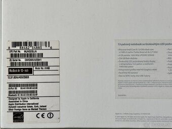 MacBook Air 13", TOP STAV, Výdrž batérie 8 hod. - 9