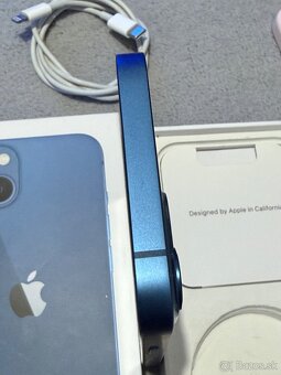 Predám Apple iPhone 13 128GB Blue Stav Nového Telefónu - 9