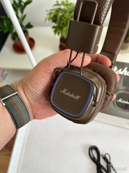 Bezdrôtové slúchadlá v štýle Marshall Major IV – nové - 9