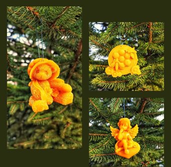 sviečky zo 100% včelieho vosku - 9