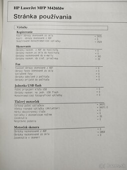 Multifunkčné zariadenie HP (tlačiareň, kopírka, scanner) - 9