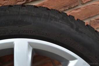 5x112 R17 Zimna sada VW Golf 7 + 205/50 R17 Michelin - 9