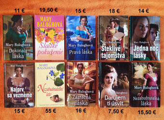 Romány, beletria, romantické, historické, detské knihy - 9