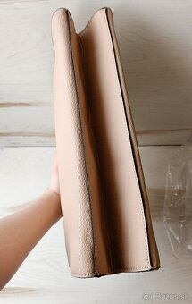 Kabelka béžová kožená nová - 9