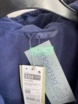 Nová dievčenská zimná bunda Benetton veľkosť 90,98,104 - 9
