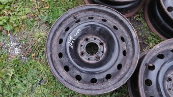 Plechové disky 4x108 6j x 15" 8ks  R16" 1ks peugeot citroe - 9