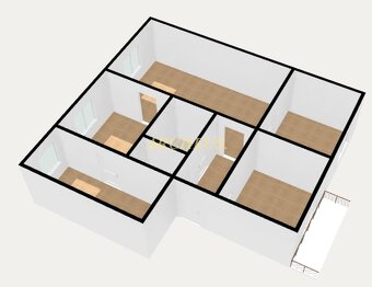 🔥4 IZBOVÝ BYT UL.ŽEROTÍNOVÁ BAŠTA - NOVÉ ZÁMKY - 9