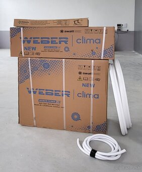 Klimatizácia NOVÁ WEBER wifi možnosť kúriť chladiť - 9