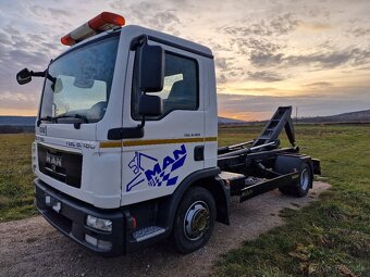 MAN TGL 8.180 HÁKOVÝ NOSIČ KONTAJNEROV EURO-5 - 9