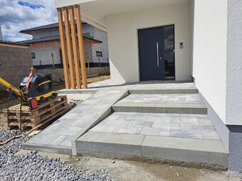 Pokládka zámkovej dlažby - 9