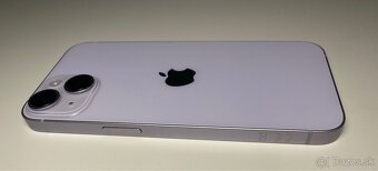 iPhone 14 Purple, batéria 91% - 9