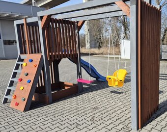 Detské ihrisko so šmykľavkou s montážou a s dovozom - 9