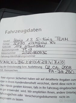 Toyota Yaris 1.3 VVTi 64kw rok 6/2008 Team edition - 9