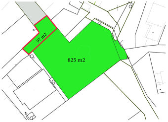 STAVEBNÝ POZEMOK / SLEPÁ ULIČKA / BB / RUDLOVÁ / 922 m2 - 9