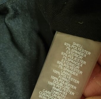luxusné čierno sivo biele elastické šaty Karl Lagerfeld 40 - 9