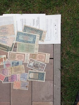 Veľká sada: bankovky,  Staré peniaze. - 9